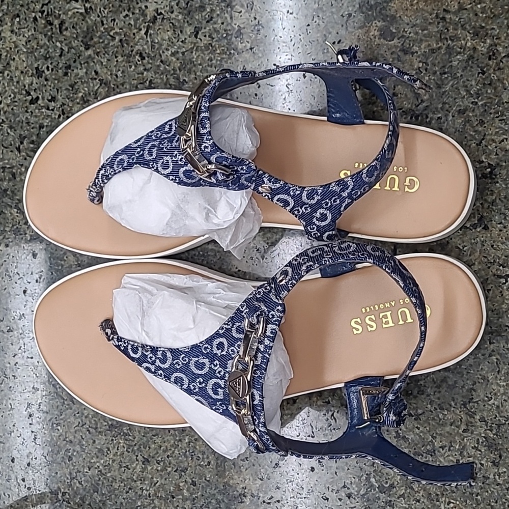 Guess brand gladiator? Sandals womens 10